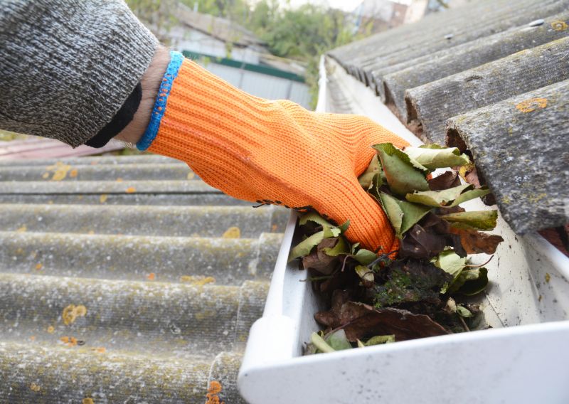 Clogged Gutter Clearing in Rochester, NY