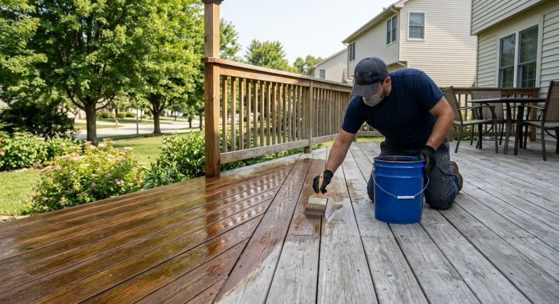 Concrete Deck Sealing in Redmond, WA