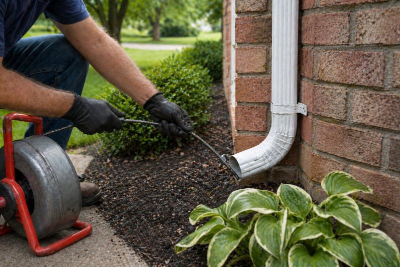 Downspout Snaking in Long Island, NY